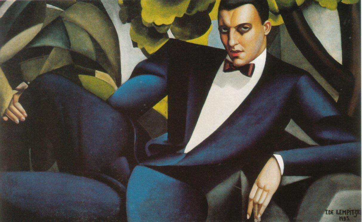 portrait du marquis d affito 1925 contemporain Tamara de Lempicka Peintures à l'huile